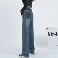 Retro Loose Straight Large Size Jean