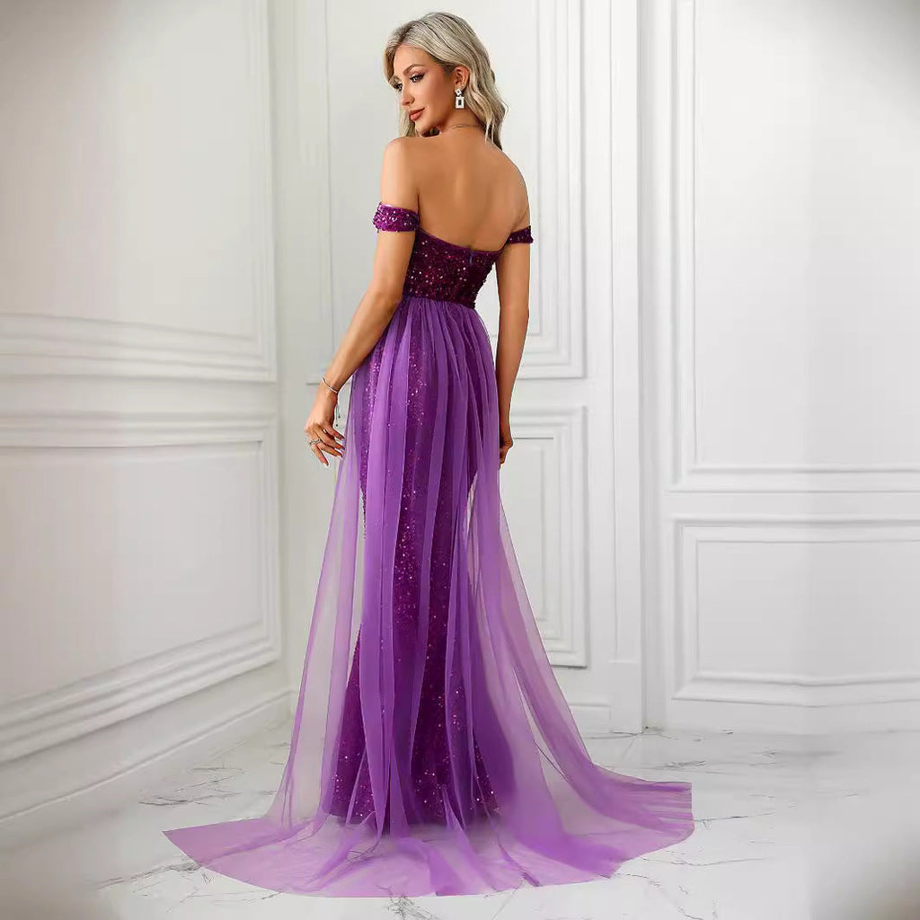 Sleeveless High Waist Flow Maxi Dress
