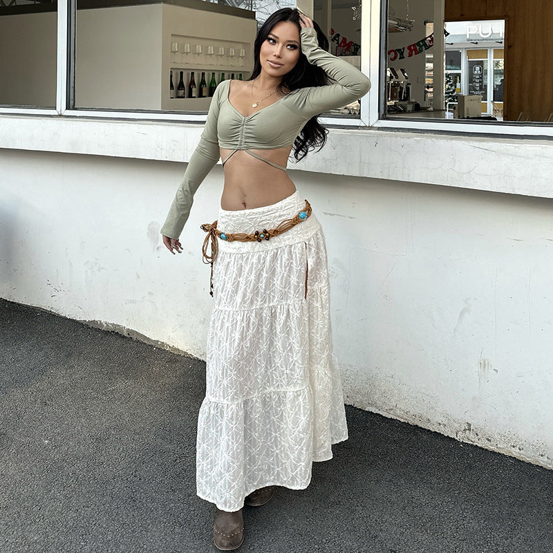 Chic Vibrant Flirty Trendy Elegant Maxi Dress