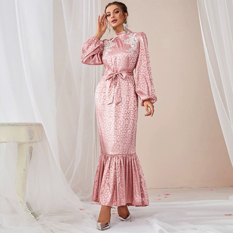 Off Shoulder Slim Fit Elegant Maxi Dress