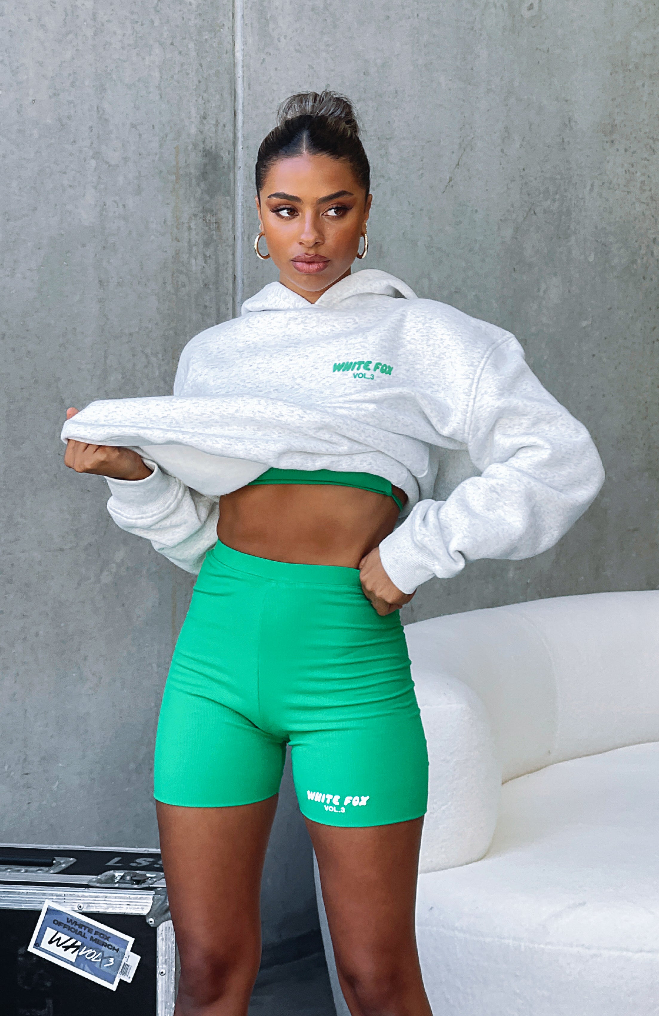 Offstage Glacier Grey Hoodie