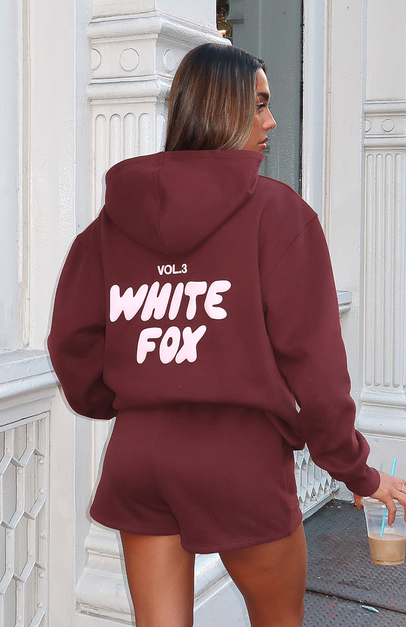 Offstage Red Velvet Hoodie