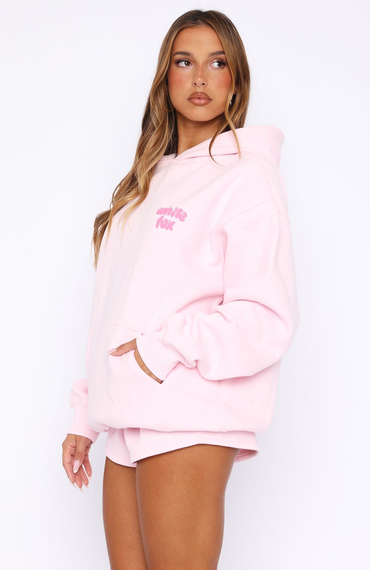Sweet Sensations Oversized Pink Hoodie