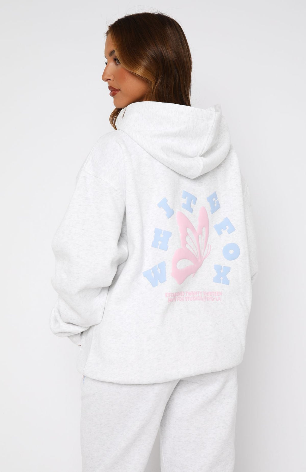 Give Best Oversized Grey Marle Hoodie