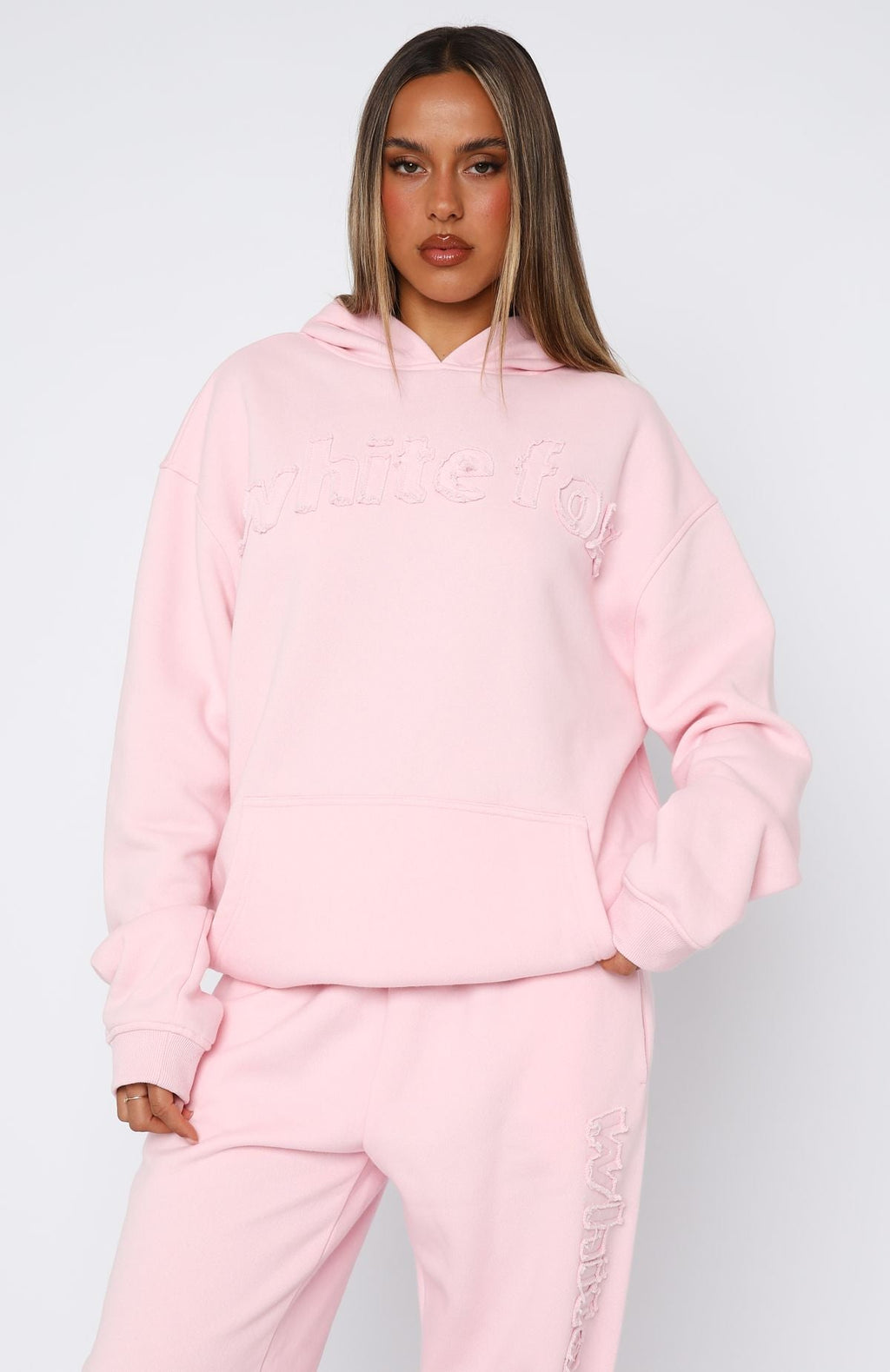 From Archives Lexi Oversized Pink Hoodie