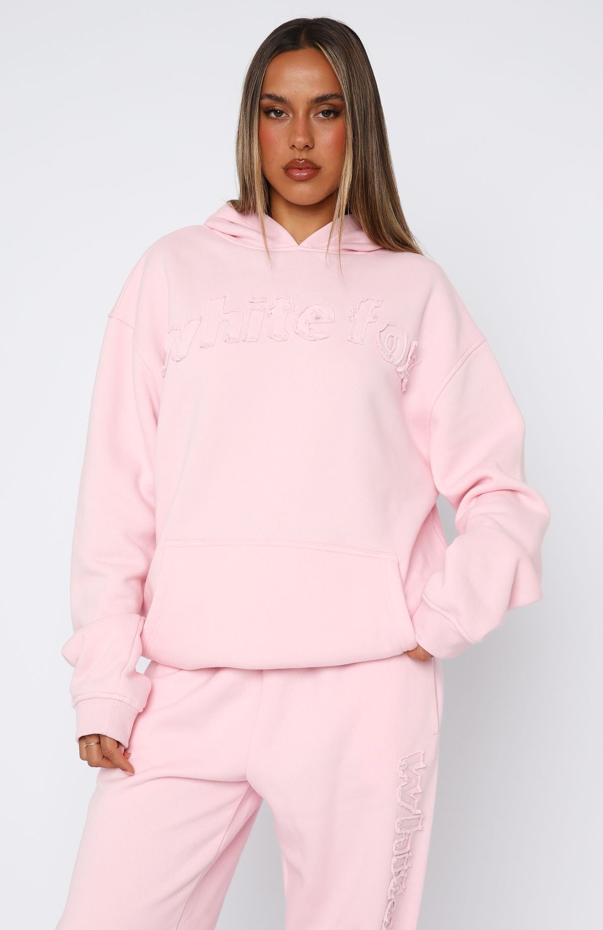 From Archives Lexi Oversized Pink Hoodie