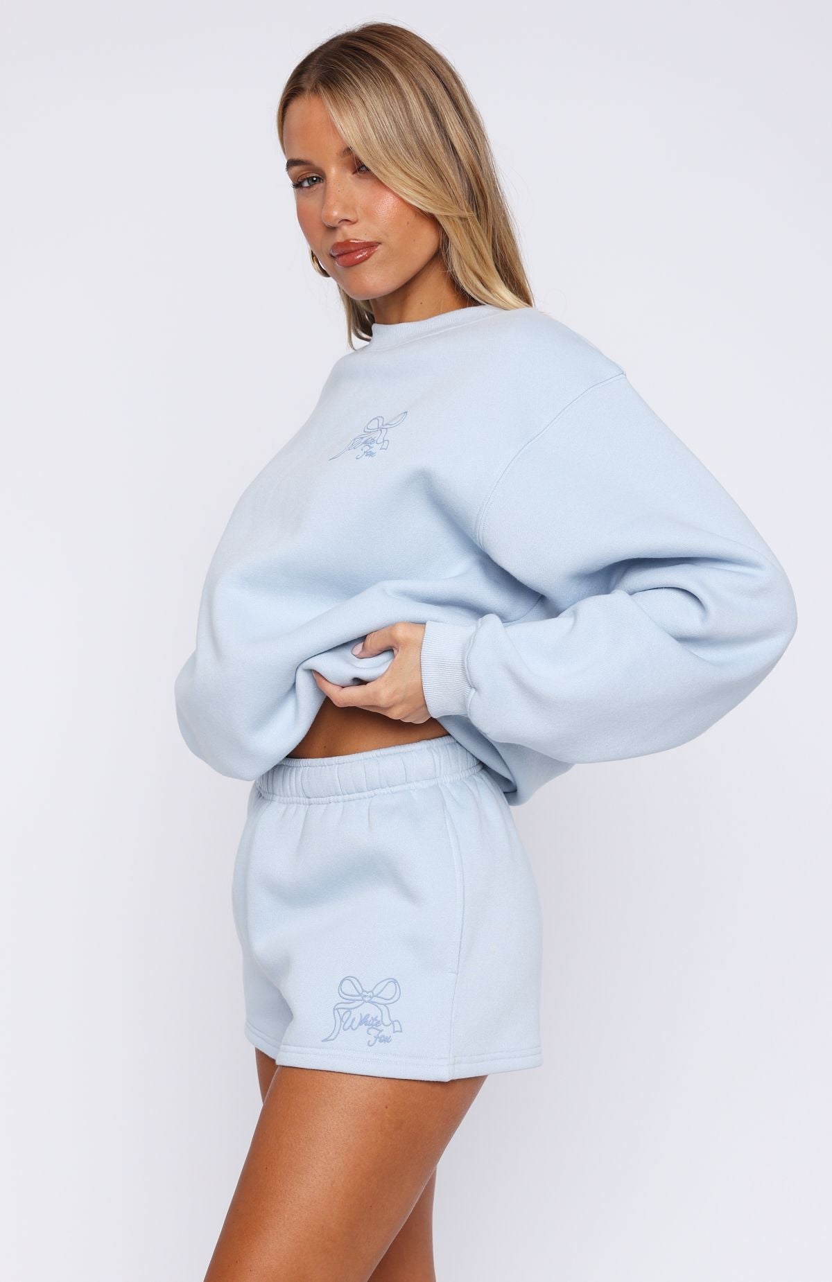 Baby Blue Love You Forever Lounge Short