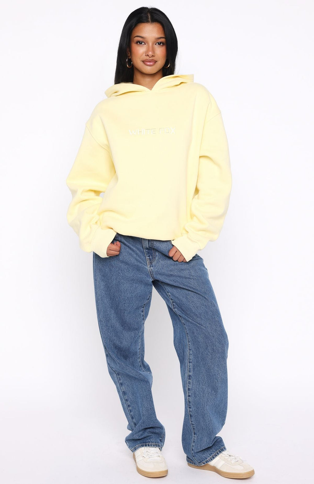Stay Lifted Oversized Lemon Hoodie