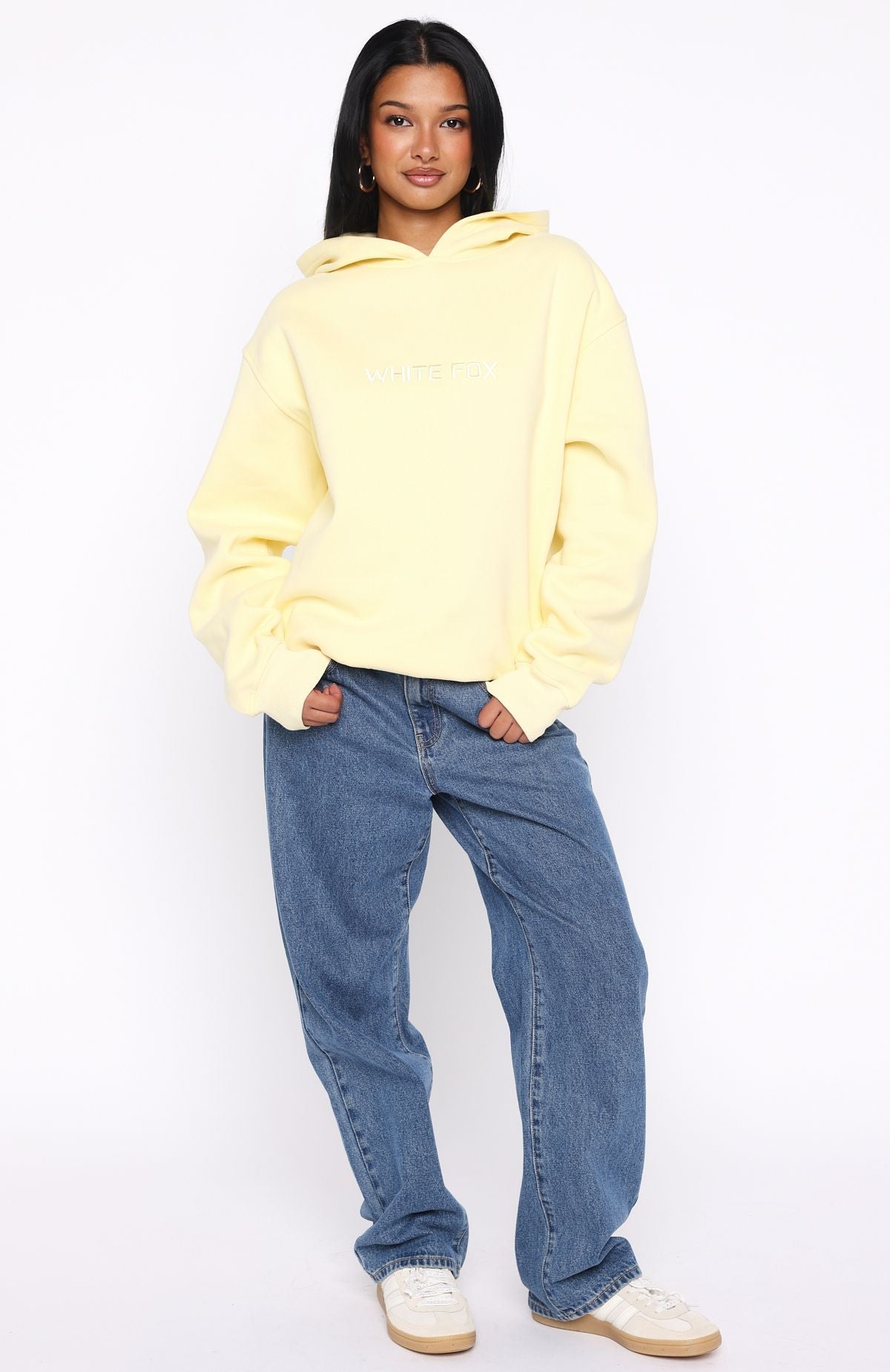 Stay Lifted Oversized Lemon Hoodie