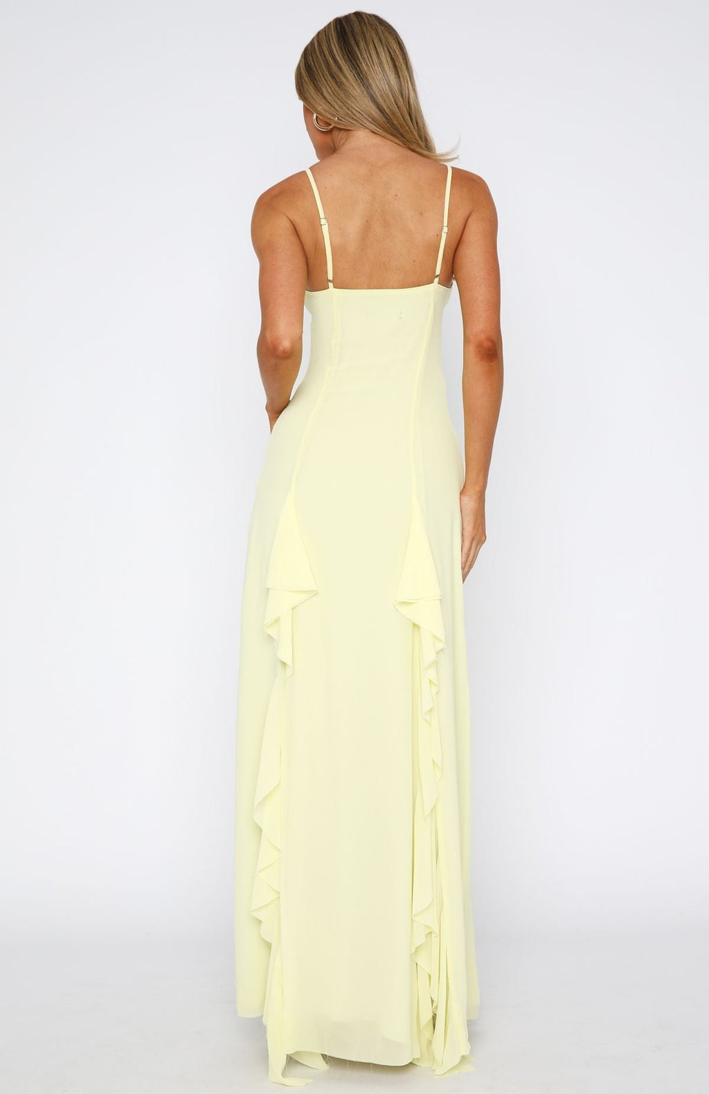 Lemon Summer Glow Maxi Dress