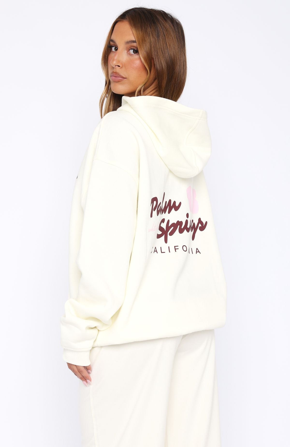 Palm Springs Edition Cream Hoodie