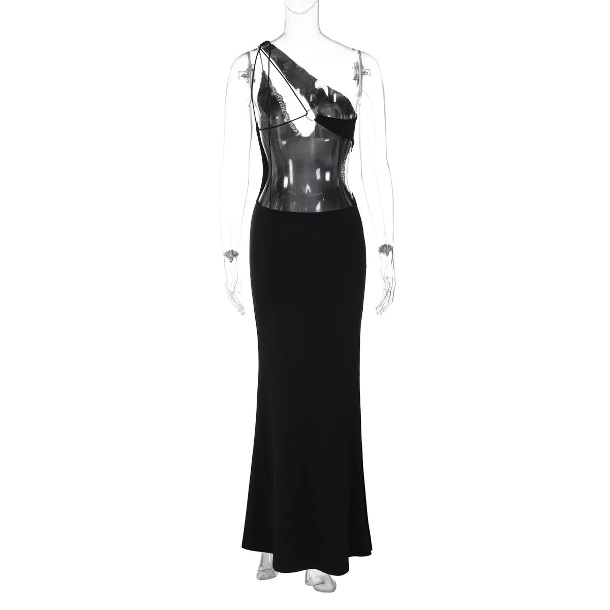 Cutout Bandage Backless Maxi Dress