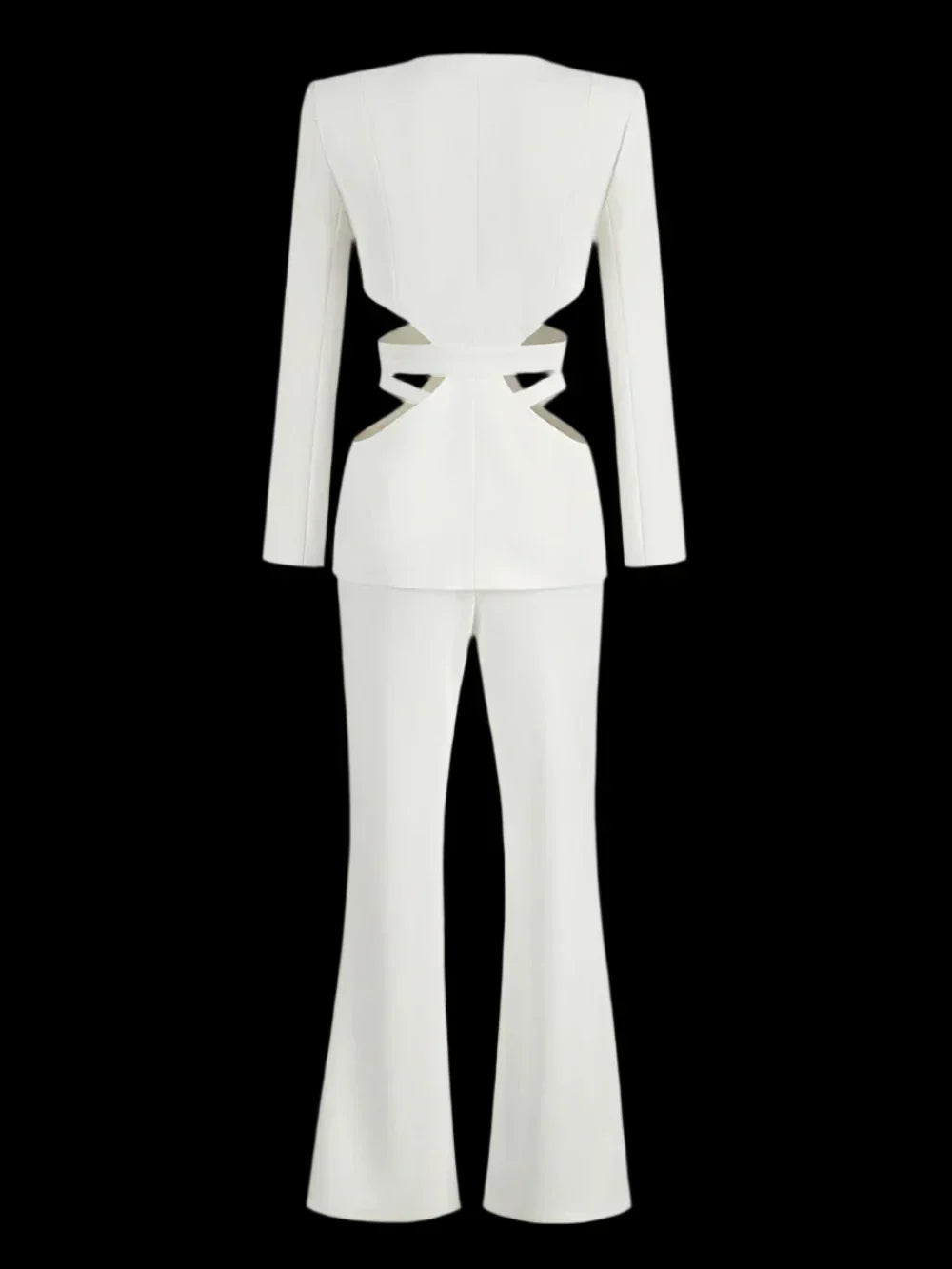 Cut Out Blazer Set Party Dress