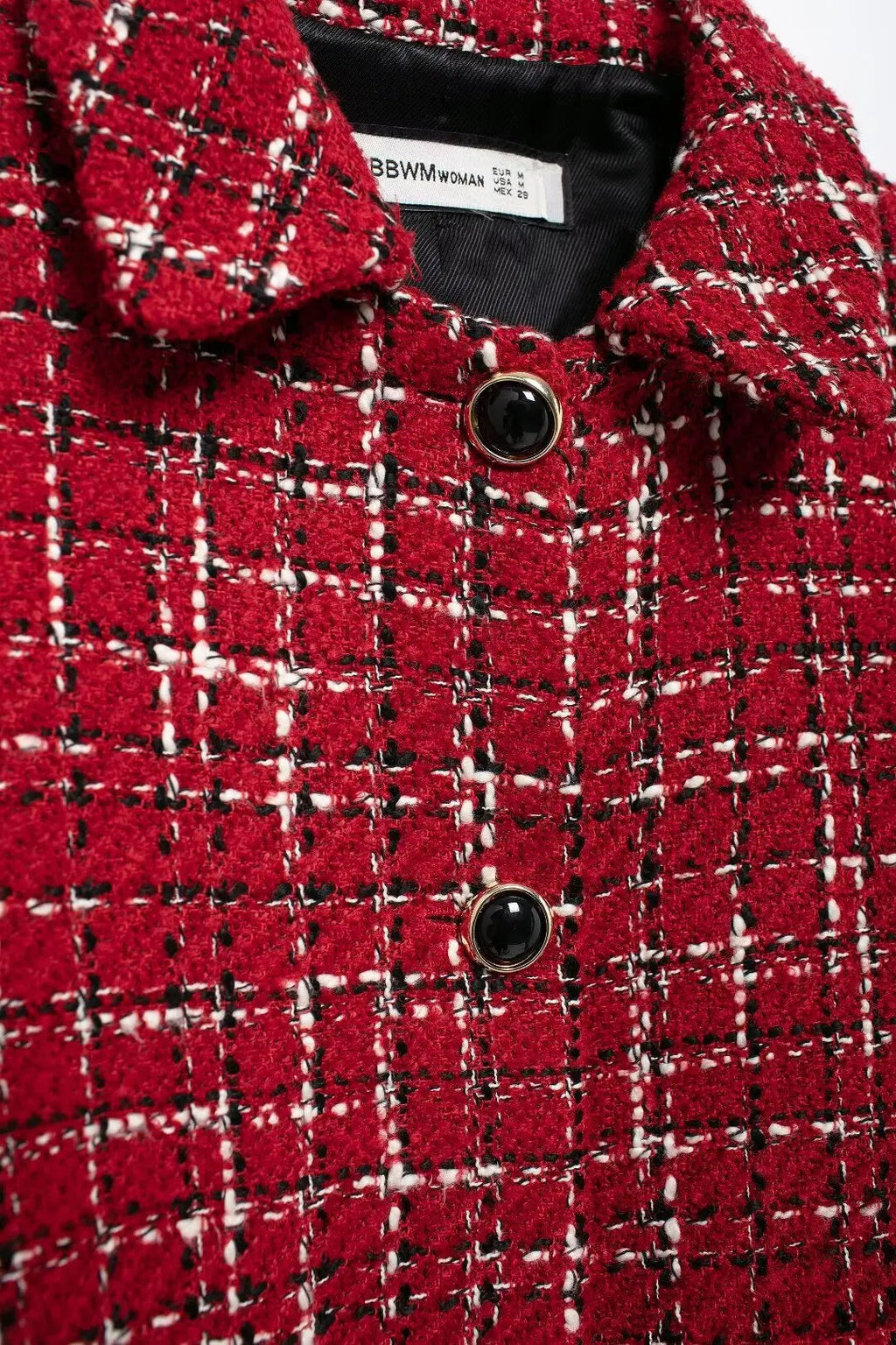 Plaid Lapel Coat Side Zipper Short Mini Dress