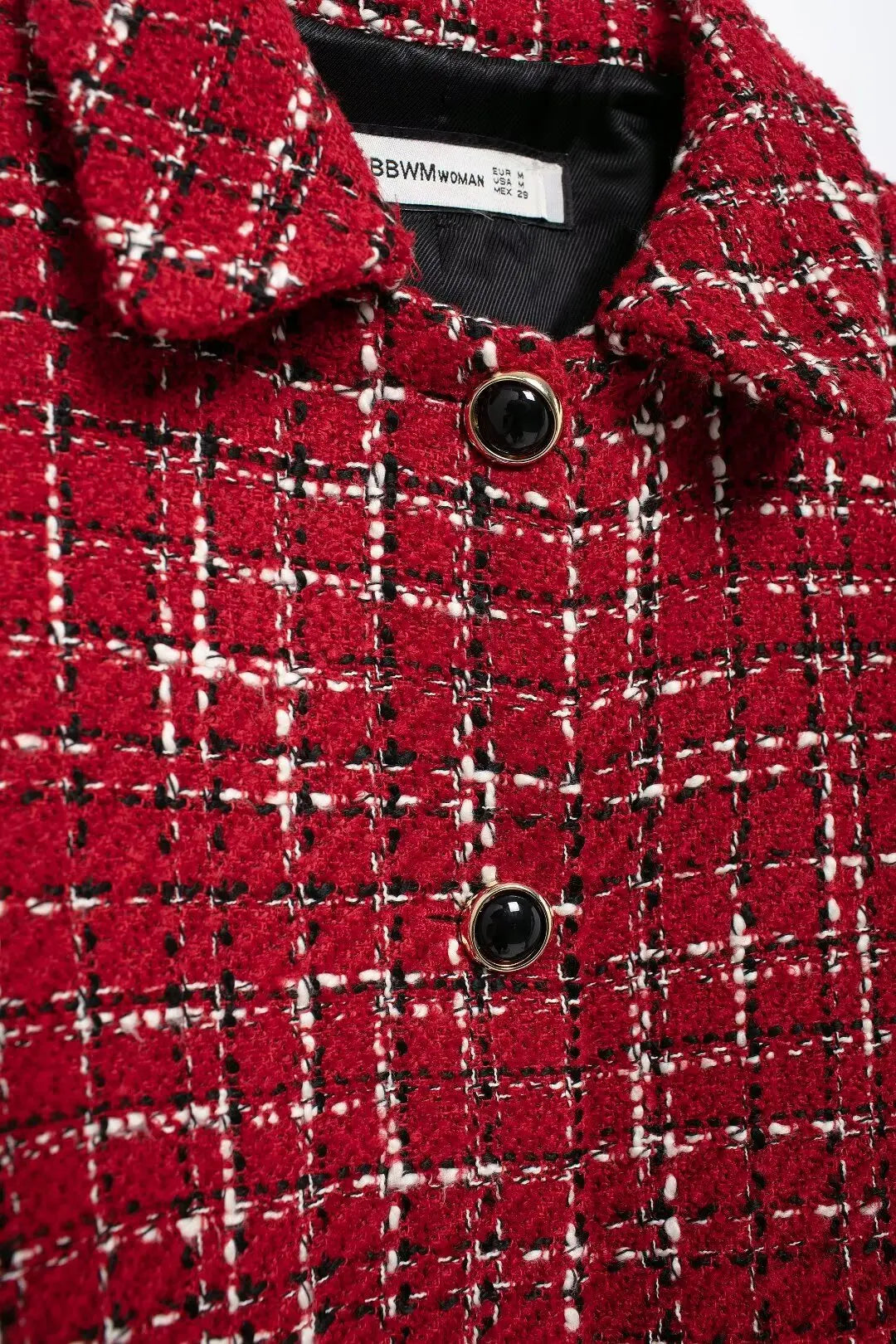 Plaid Lapel Coat Side Zipper Short Mini Dress