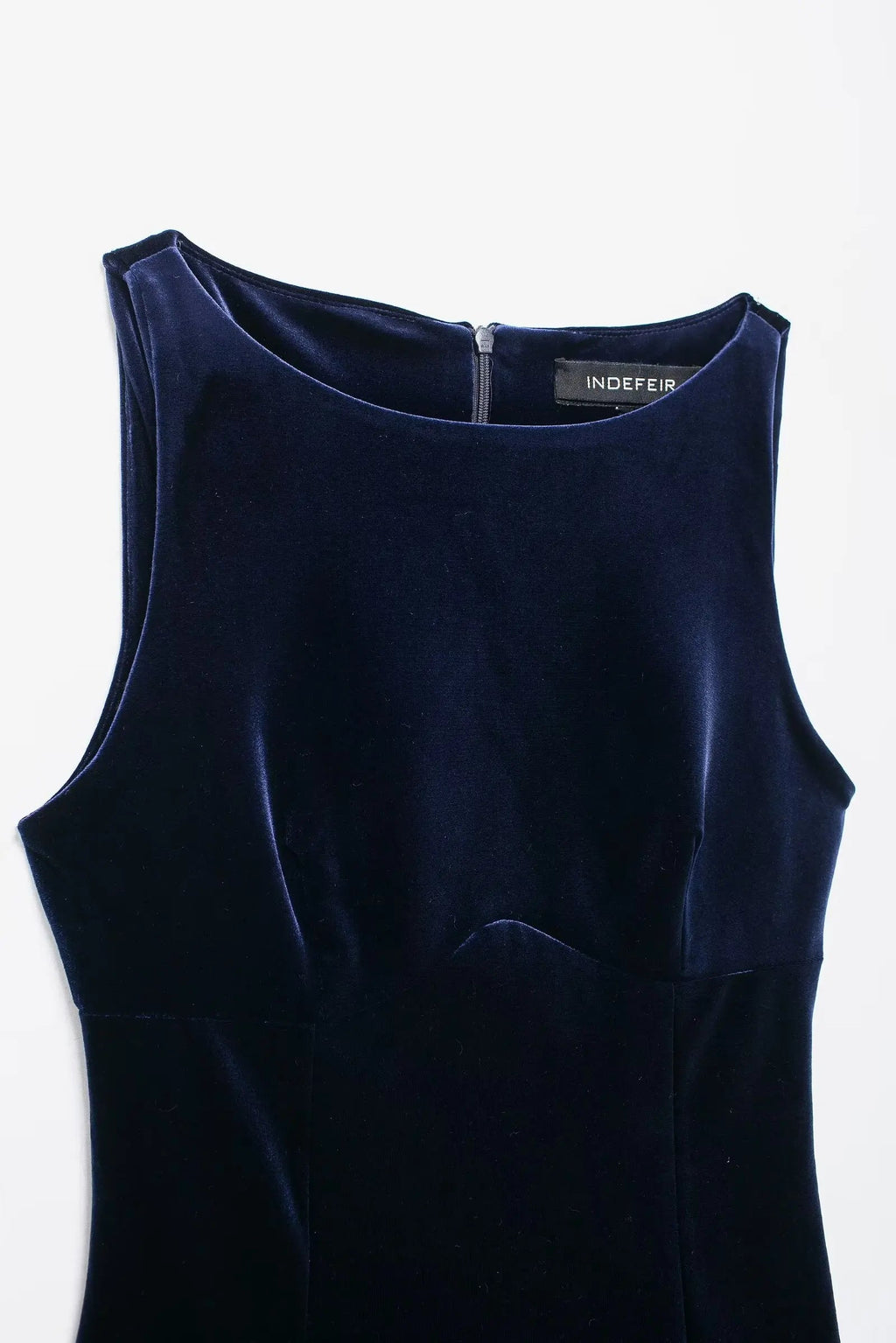 Bow Crew Neck Sleeveless Elegant Mini Dress