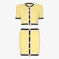 Knit Skirt Set Effortless Summer Party Dress