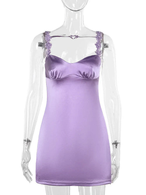 Spaghetti Strap Mini Backless Bodycon Party Dress