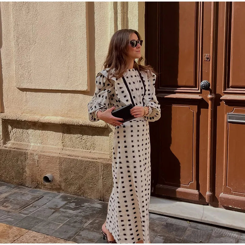 Casual Two Piece Skirt Suit Mini Dress