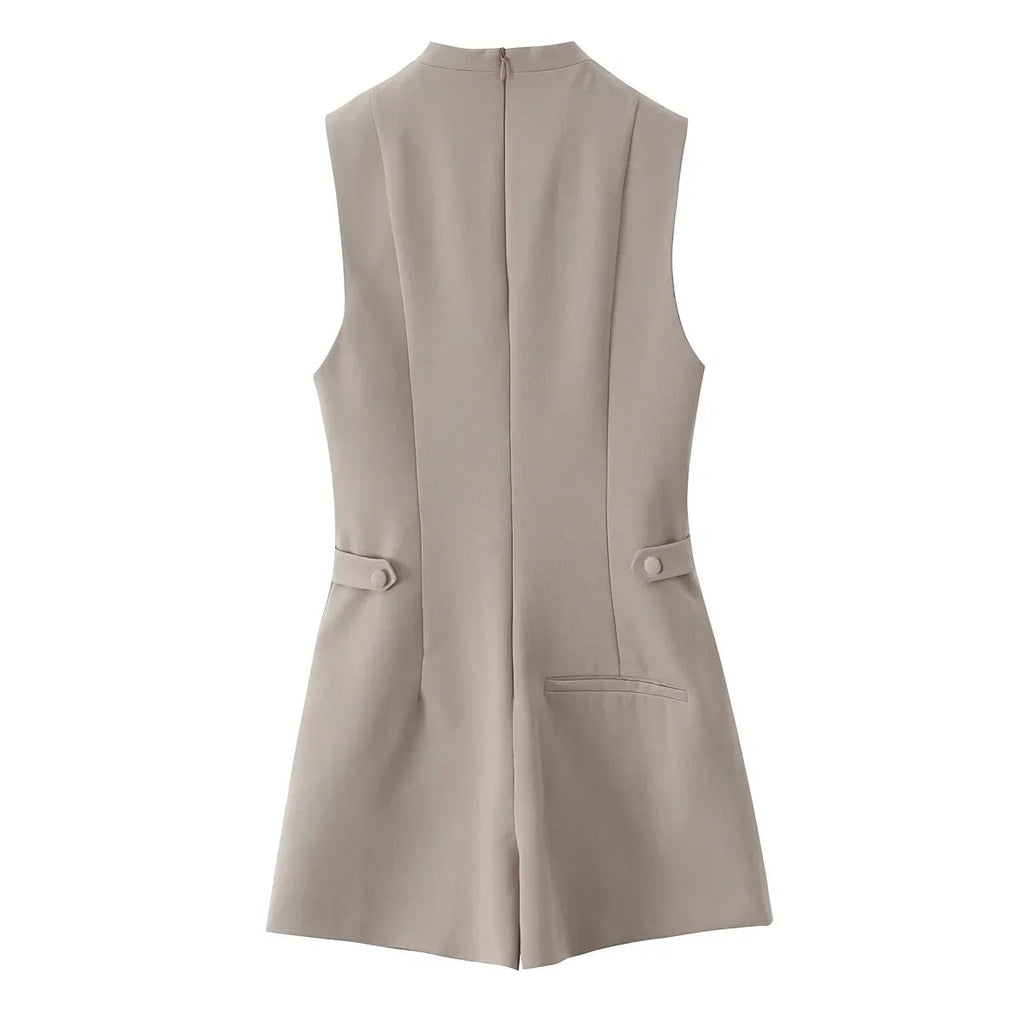 Halter V Neck Backless Slim Party Dress