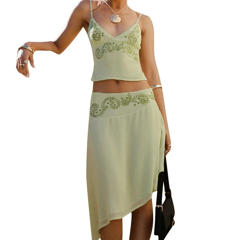 Floral Backless Tie Up Hem Midi Dress