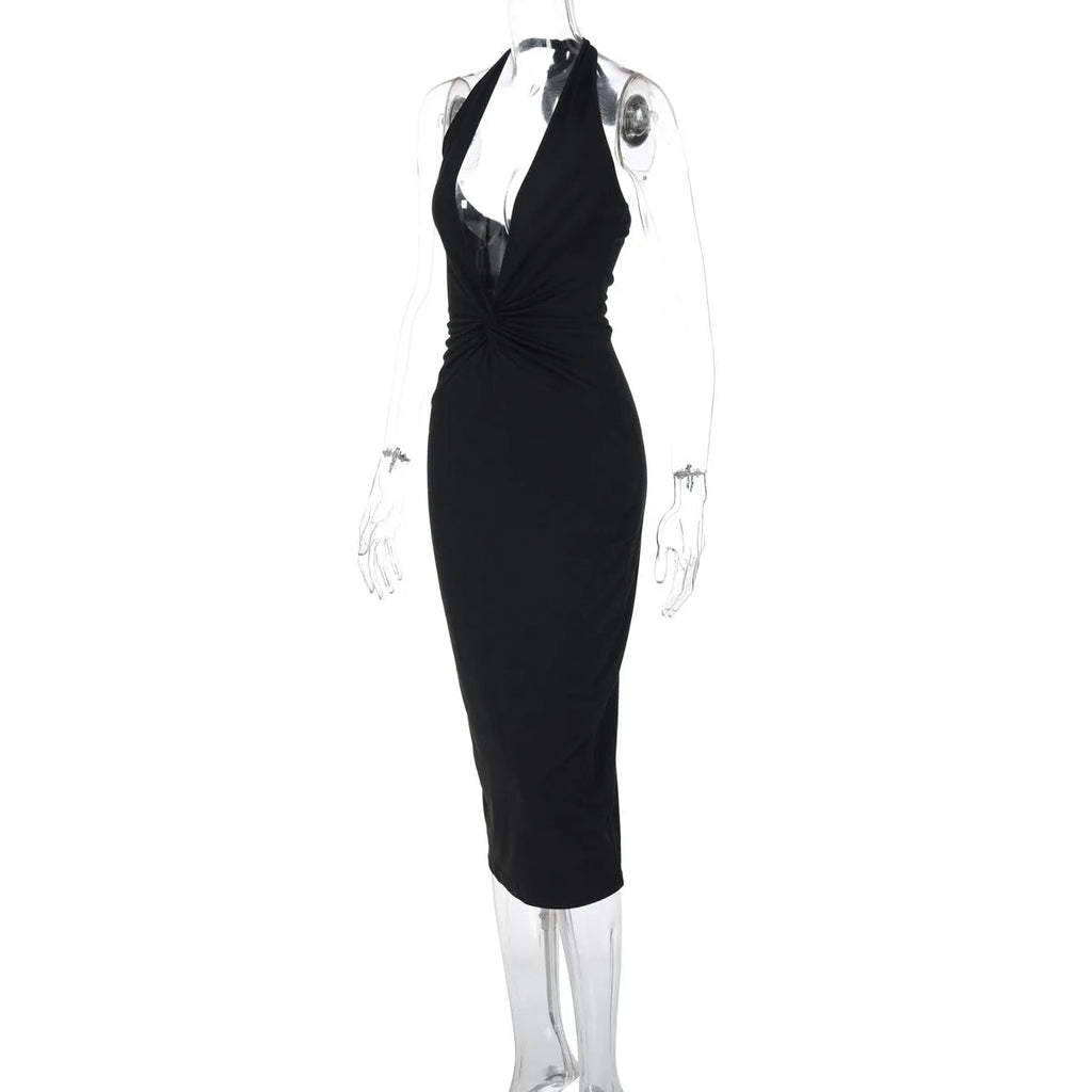 White Mesh Spaghetti Strap Hollow Party Dress