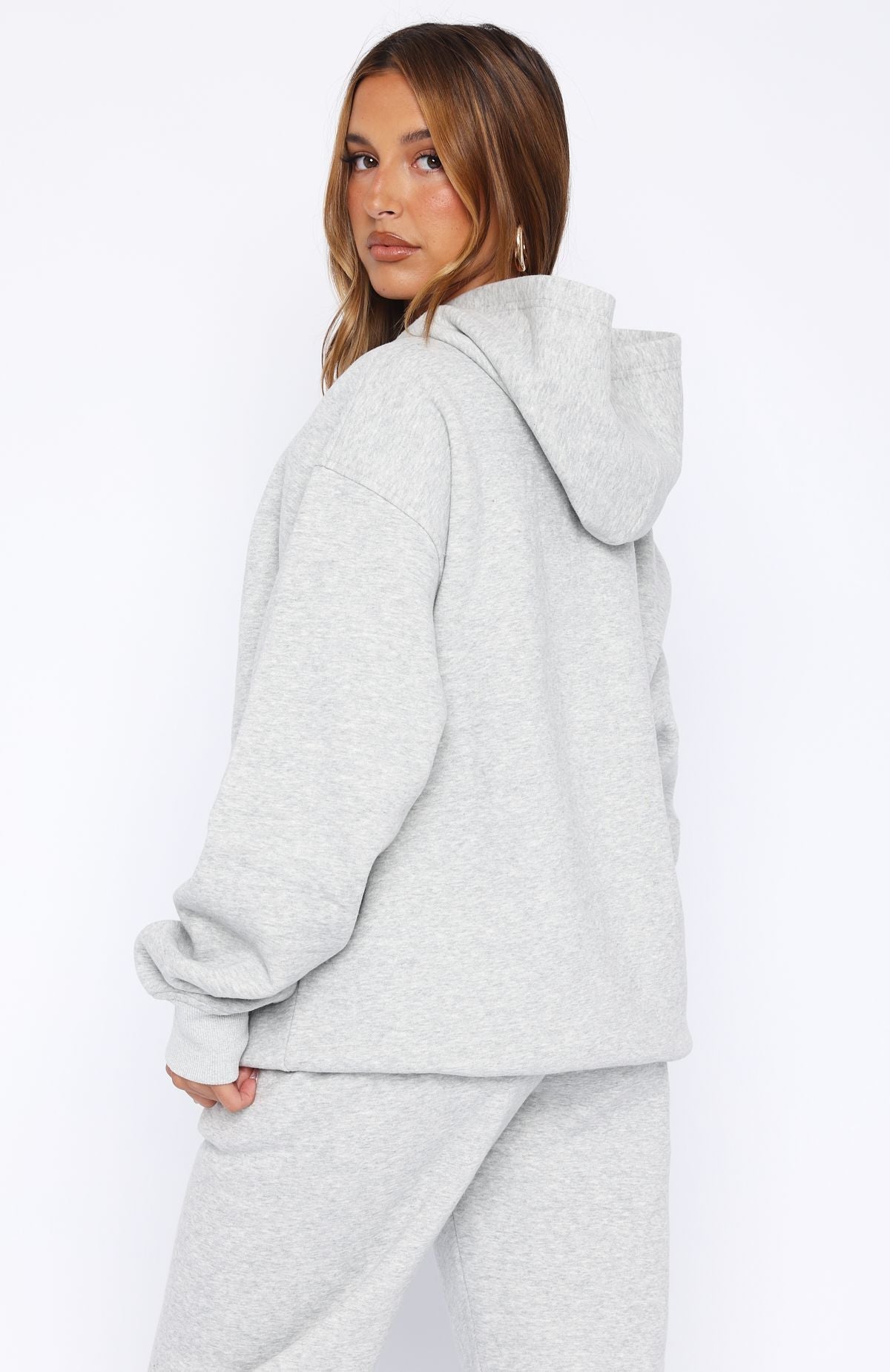 Core Classic Oversized Dark Grey Hoodie