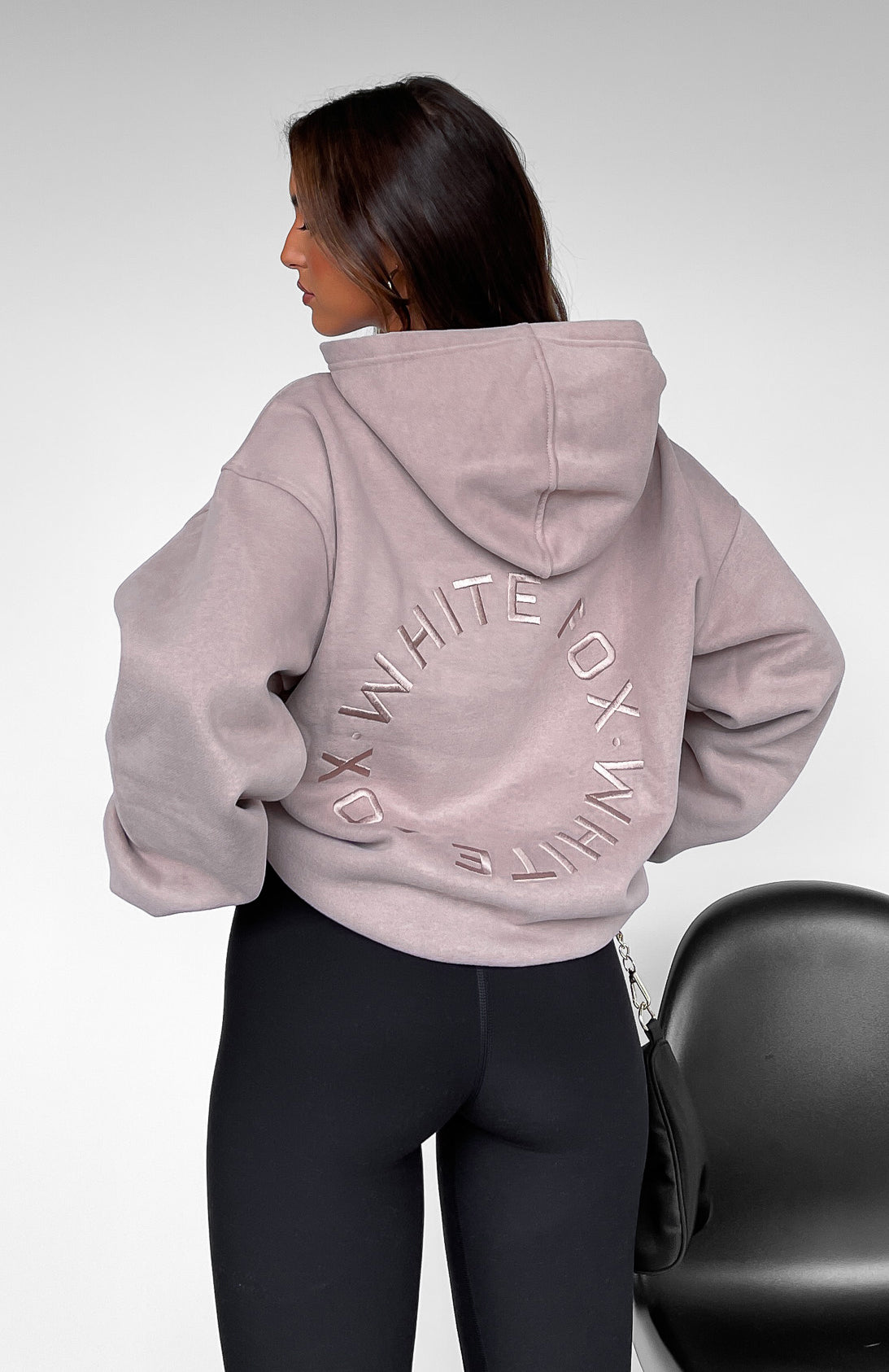Stay Lifted Oversized Cinnamon Hoodie