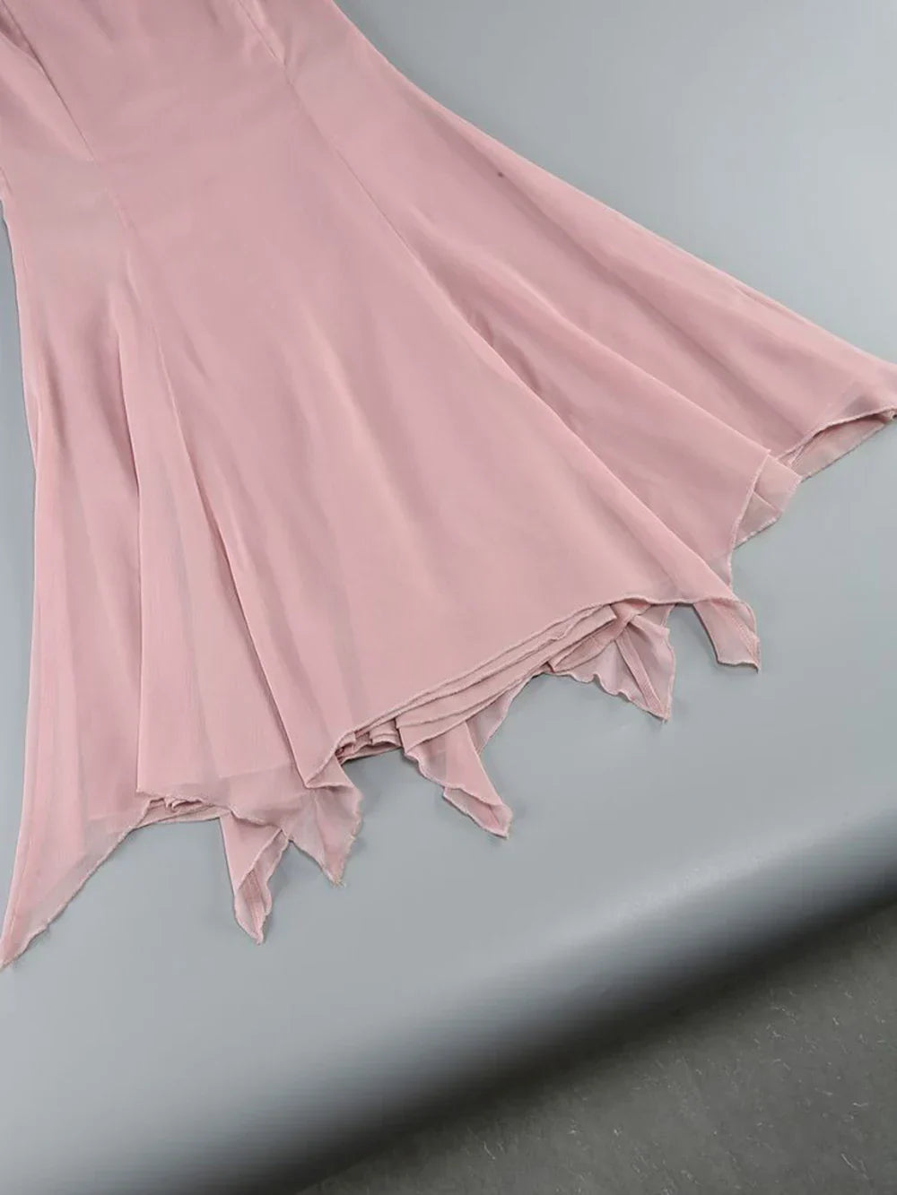 Twisted Tube Mermaid Mini Party Dress