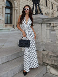 Oblique Shoulder Backless Draped Party Dress