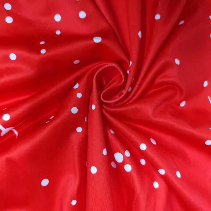 Red Cocktail Graduation Bridesmaid Party Dress