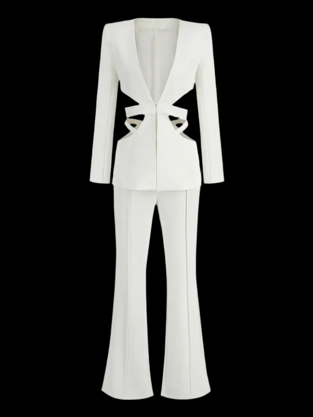 Cut Out Blazer Set Party Dress