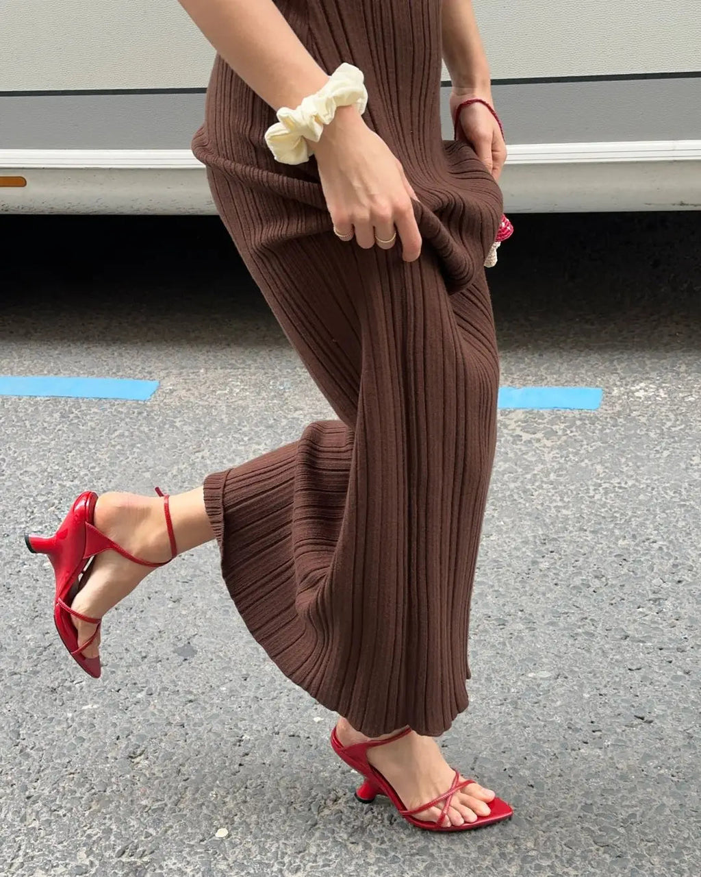 Sleeveless Turtleneck Casual Maxi Dress