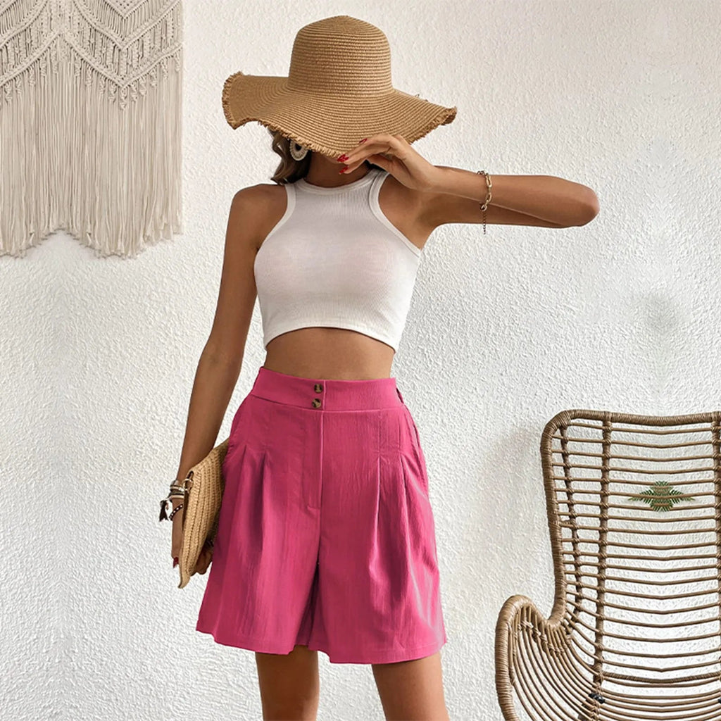 Y2K High Waist Streetwear Trendy Daily Short