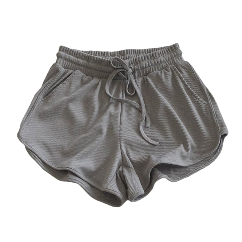 Elastic Waist Beach Colorful Sporty Short
