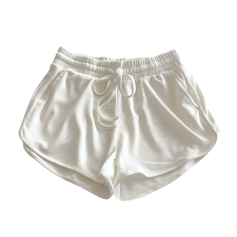 Elastic Waist Beach Colorful Sporty Short
