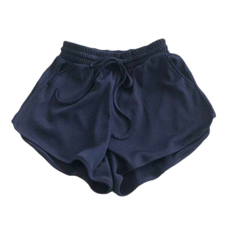 Elastic Waist Beach Colorful Sporty Short