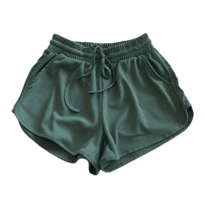 Elastic Waist Beach Colorful Sporty Short