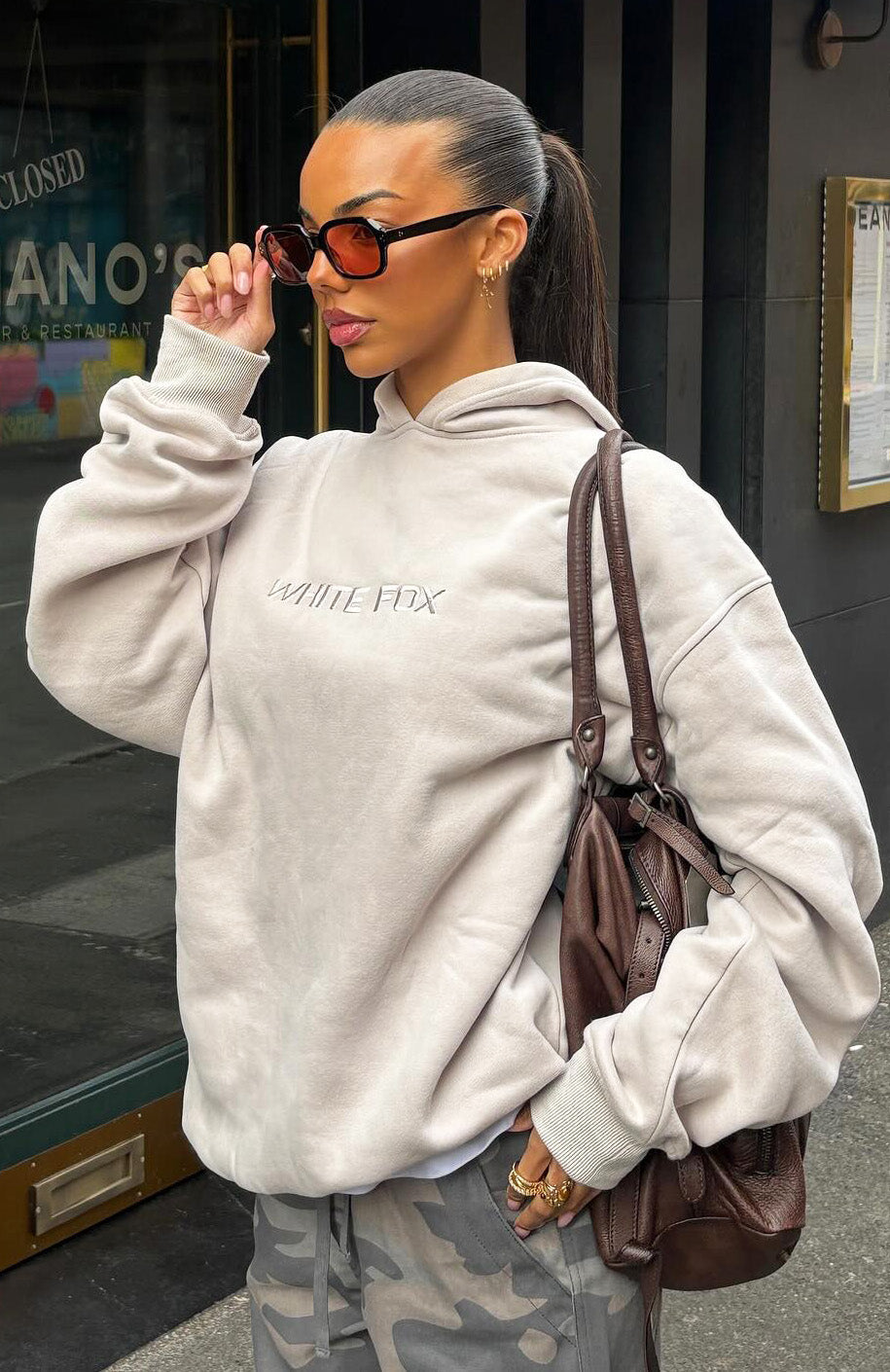 Stay Lifted Oversized Moon Hoodie