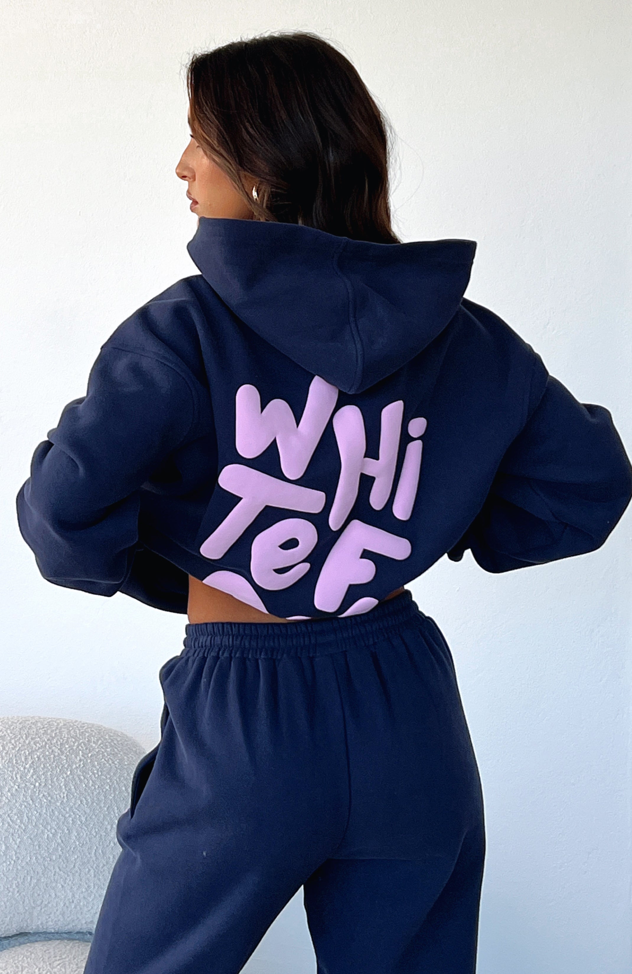 New Standard Oversized Navy Hoodie