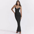 Bodycon Mermaid Strapless Nightclub Maxi Dress