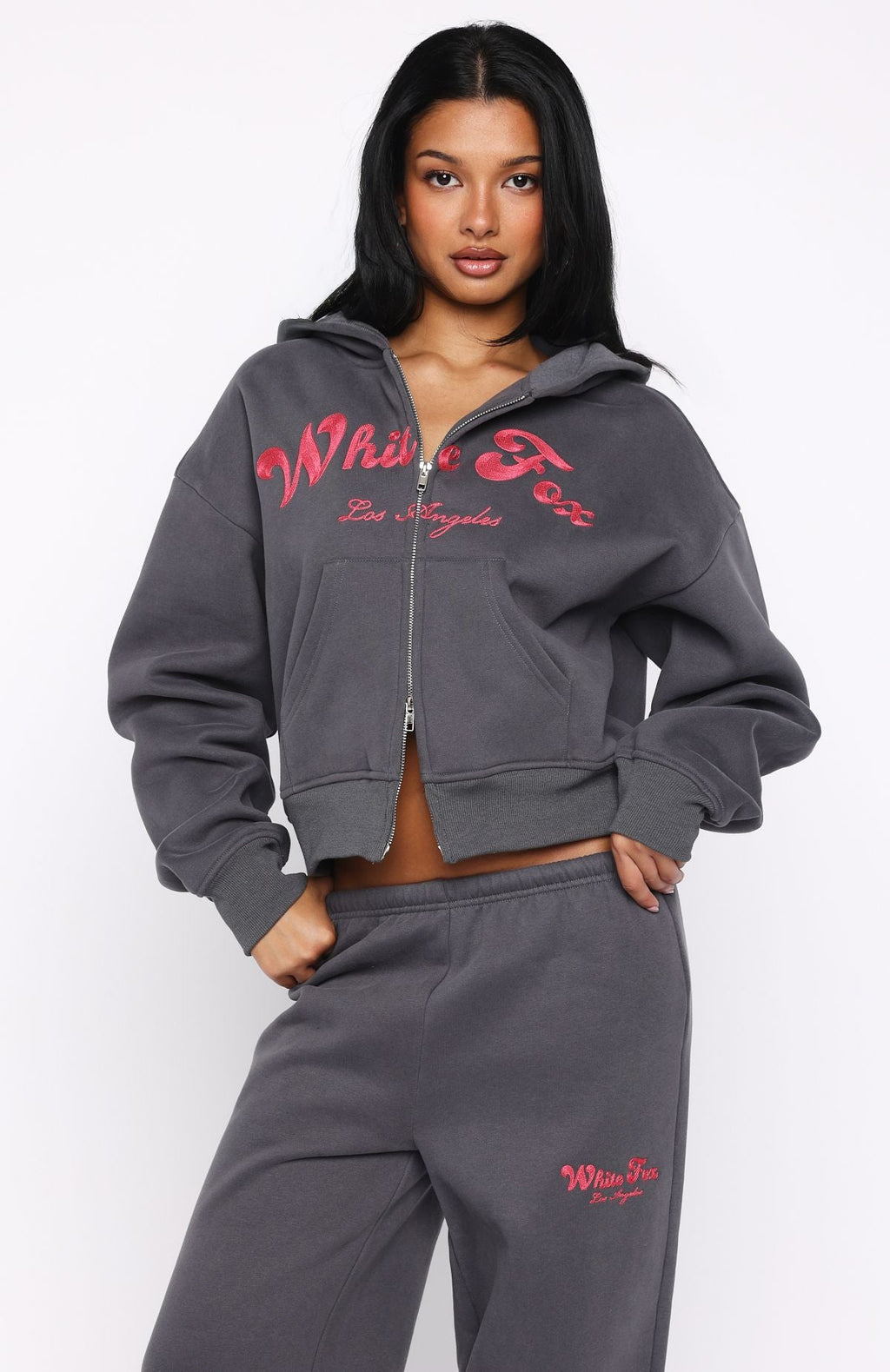 Through Thick Thin Boxy Volcanic Hoodie