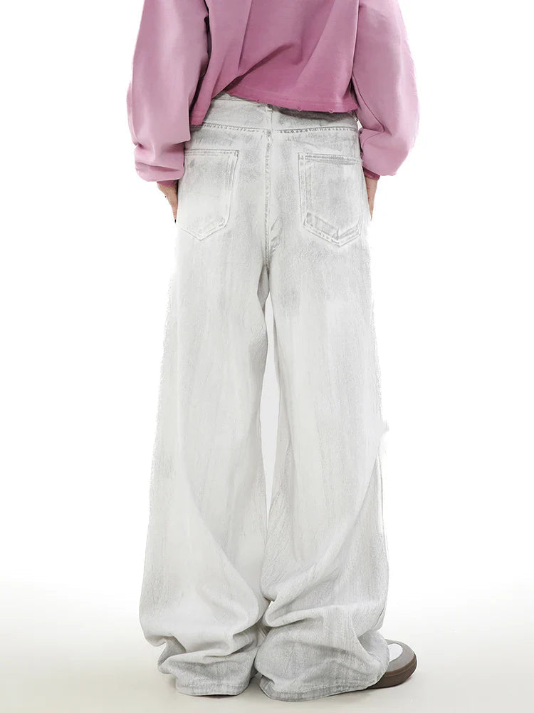 Loose Wide Leg Vintage Street Denim Jean
