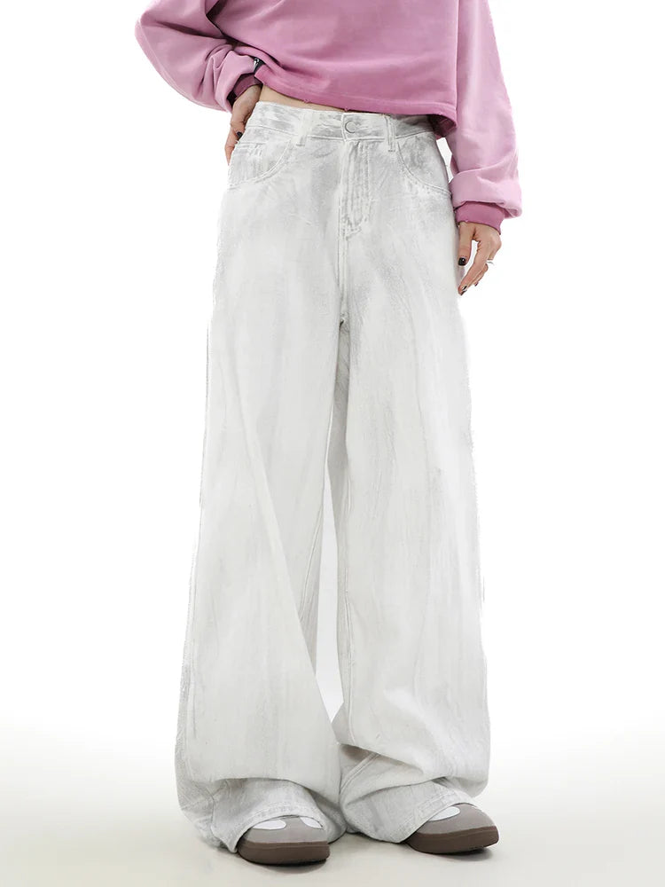 Loose Wide Leg Vintage Street Denim Jean