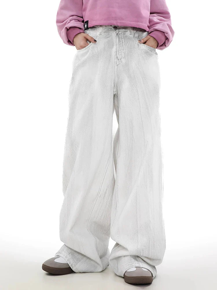 Loose Wide Leg Vintage Street Denim Jean