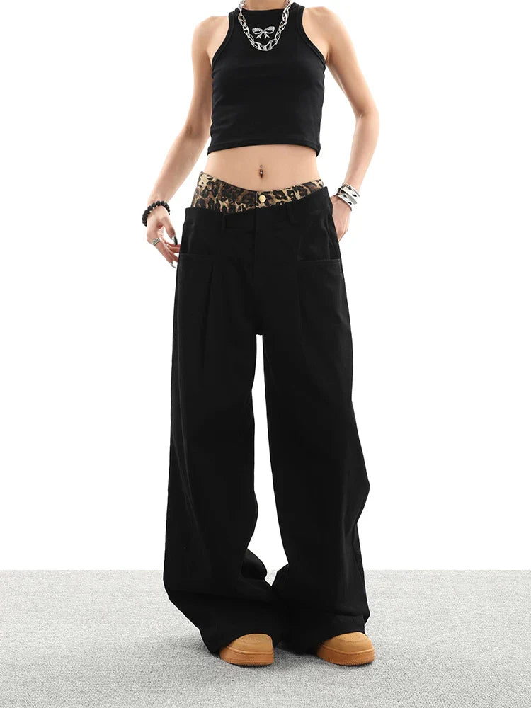 Vintage Street High Waist Wide Leg Jean
