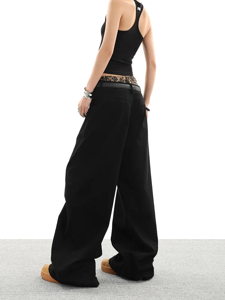 Vintage Street High Waist Wide Leg Jean
