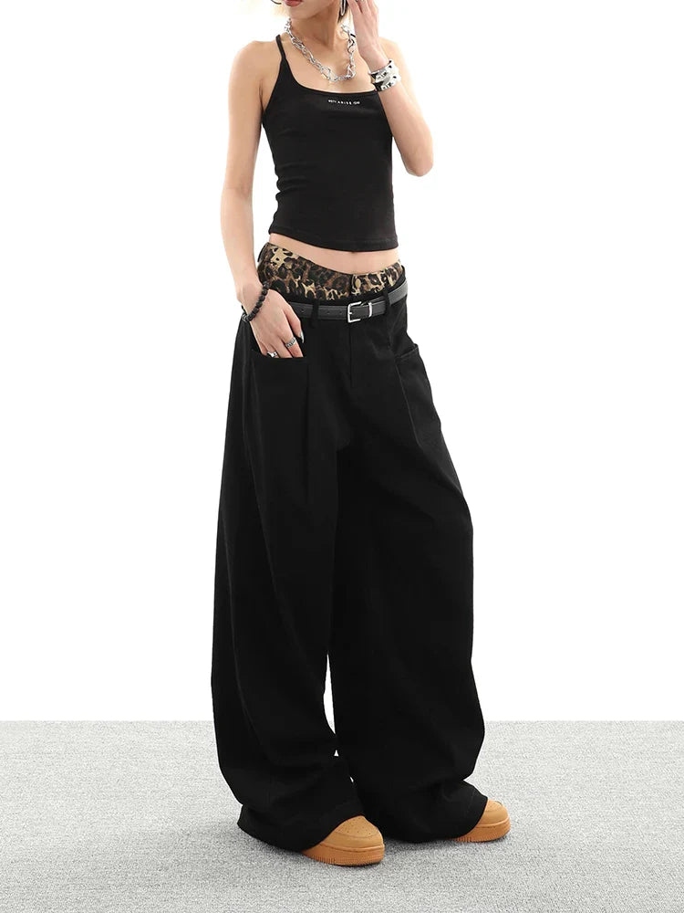 Vintage Street High Waist Wide Leg Jean