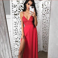 High Waist Casual Summer Maxi Dress