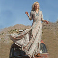 Chiffon Boho Summer Flow Maxi Dress